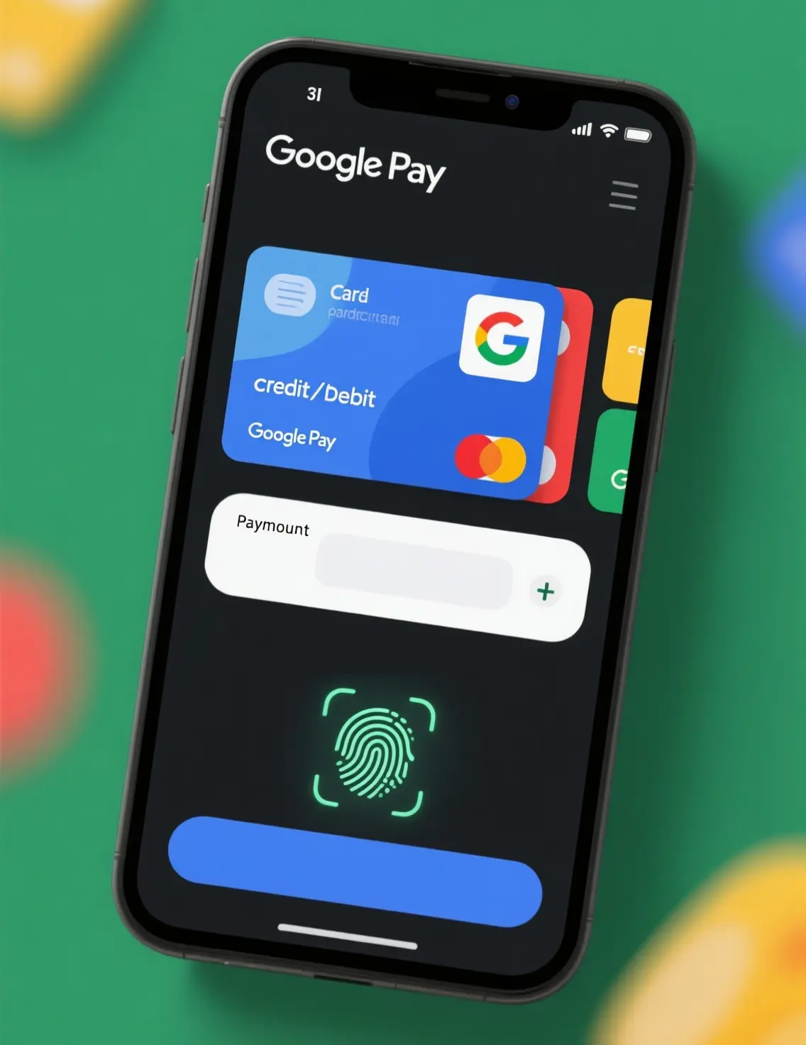 Google Pay Transaktion in Wetten App