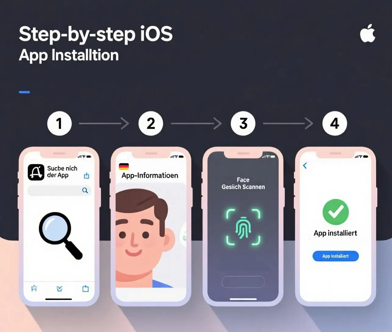 iOS Installation Schritt-für-Schritt Anleitung
