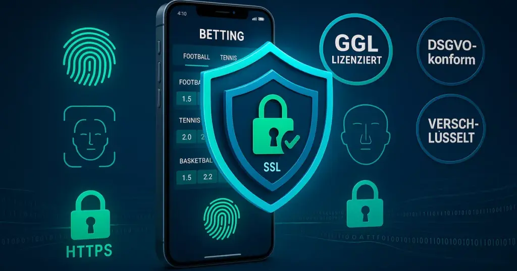 Sicherheit bei Wetten Apps mit Verschlüsselung und Datenschutz